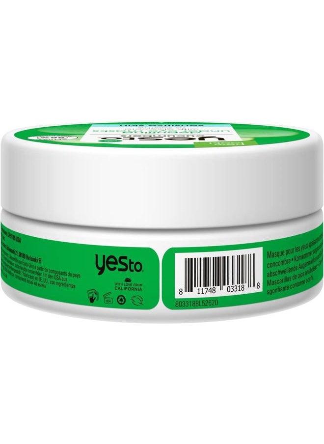 Soothing Depuffing Under Eye Masks for Sensitive Skin , Cucumber 8 Count