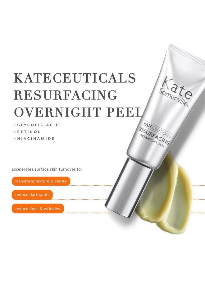 KateCeuticals Resurfacing Overnight Peel | Clinic-Grade Face Peel | Powerful Anti-Aging Treatment | 1 Fl Oz