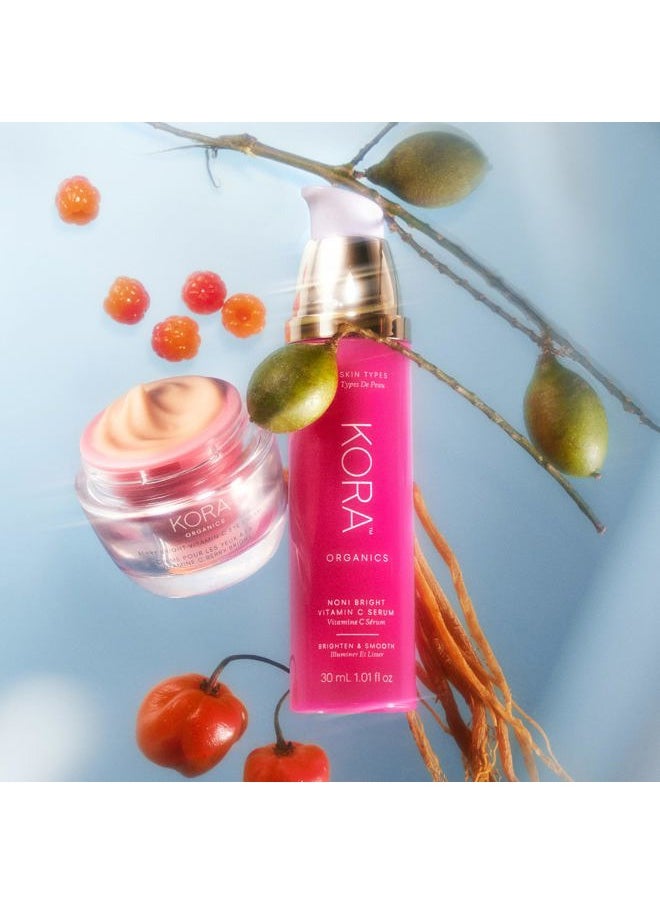 Berry Bright Firming Vitamin C Eye Cream, Hydrate & Strengthen, Certified Organic, Cruelty Free, Refillable, 0.50 fl oz