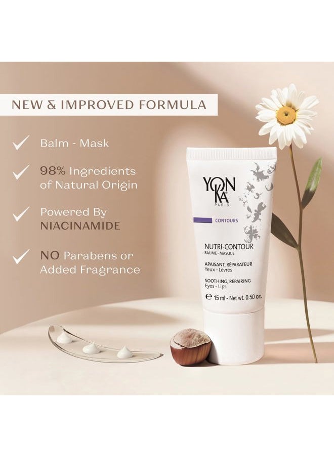 Yon-Ka Contours Nutri-Contour - Eye and Lip Contour Cream That Hydrates and Repairs While Minimizing the Appearance of Lines and Wrinkles (0.5 Ounce / 15 Milliliters)
