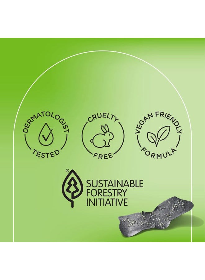 Charcoal Deep Cleansing Pore Strips for Men, Nose Strips for Blackhead Removal on Oily Skin, Features C-Bond Technology with Instant Pore Unclogging, 6 Count