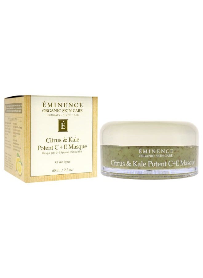 Citrus & kale potent c + e masque 2oz, 2 Ounce
