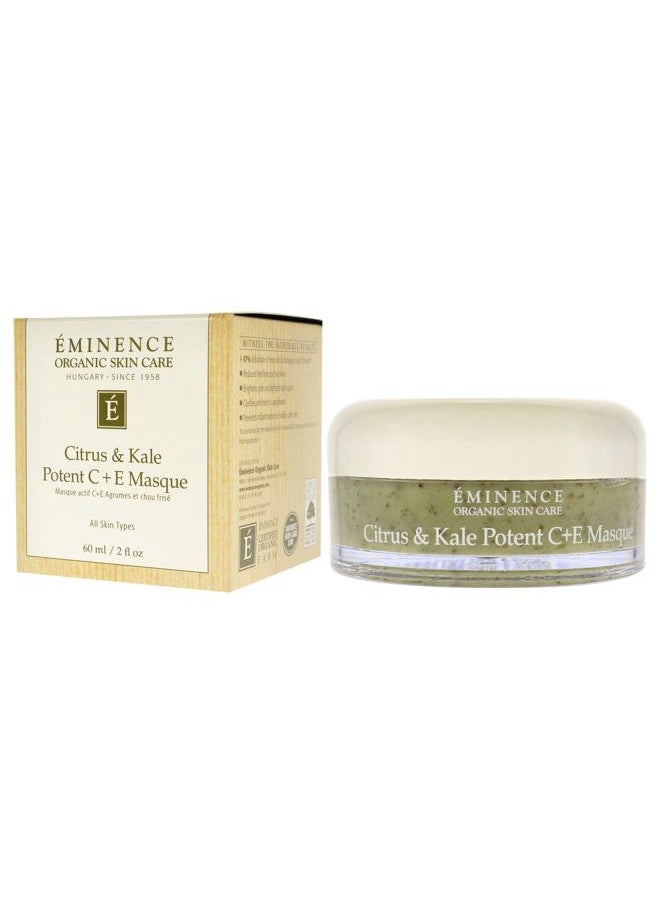 Citrus & kale potent c + e masque 2oz, 2 Ounce