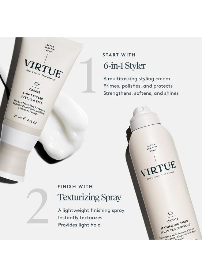 Texturizing Spray, Sulfate Free, Volumizes, Shines, Adds Texture, Color Safe, 5 Oz