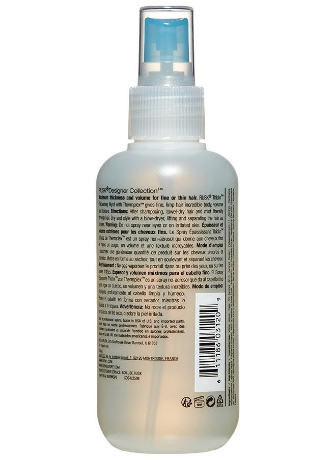 Designer Collection Thicker Thickening Myst for Fine or Thin Hair, Provides Body, Volume, and Texture, 6 fl. oz