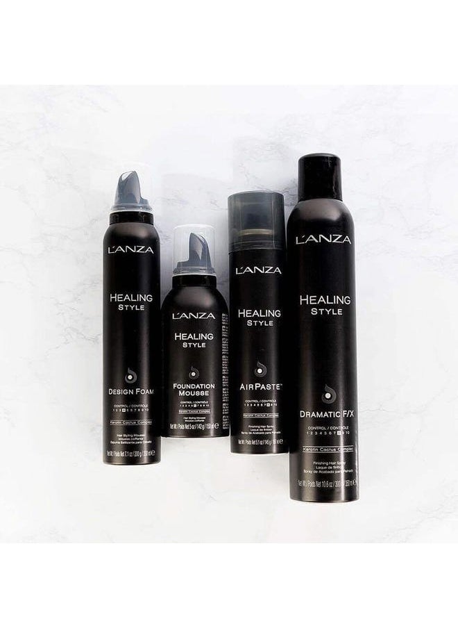 Healing Style Thermal Defense Spray with Strong Hold Effect - Eliminates Frizz, Detangles and Boosts Hair´s Shine, With UV and Heat Protection to prevent sun and styling damage (6.8 Fl Oz)