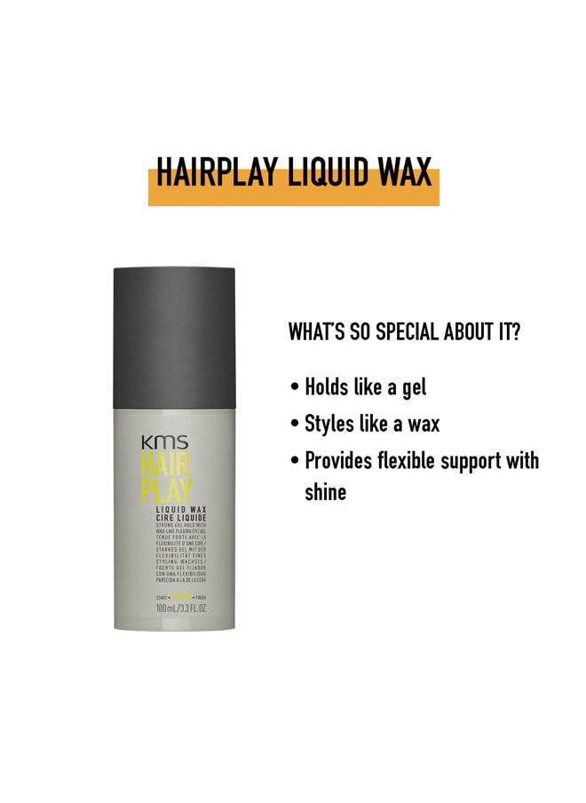 HAIRPLAY Flexible Hold and Shine Liquid Wax Styler , 3.3 Fl Oz