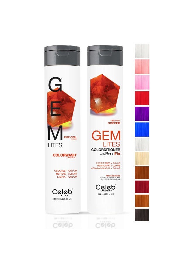 Gem Lites Fire Opal Healthy Duo