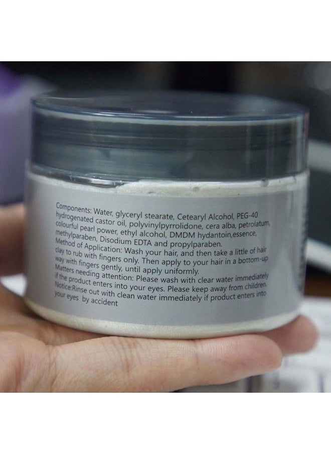 Temporary Hair Color Chalk For Kids, Hair Wax Color For 4 5 6 7 8 9 Year Old Girl Gifts, Birthday,Party, Cosplay DIY, Children's Day, Halloween, Christmas (6, Red Pink Gold Blue Green Purple)