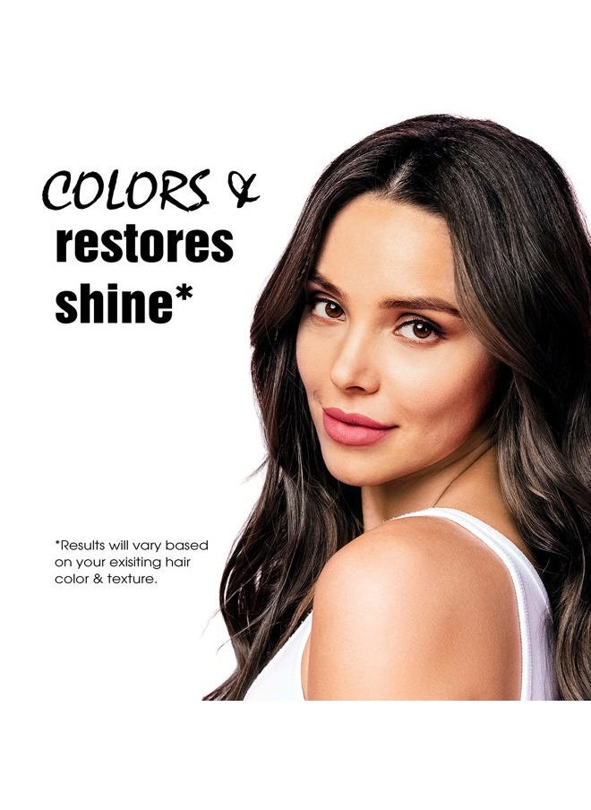 Light Mountain Henna Hair Color & Conditioner - Black Hair Dye for Men/Women, Organic Henna Leaf Powder and Botanicals, Chemical-Free, Semi-Permanent Hair Color, 4 Oz