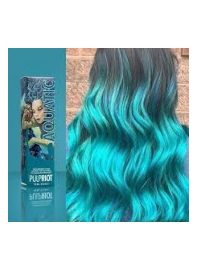 Pulp Riot Semi-Permanent Hair Color 4oz- Aquatic