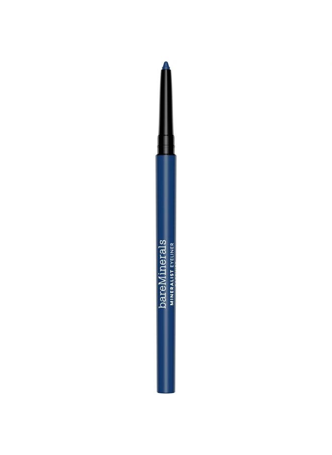 Mineralist Lasting Eyeliner, Mineral-Based Waterproof Eyeliner, Long-Lasting Blendable Color, Safe for Waterline, Retractable, Vegan