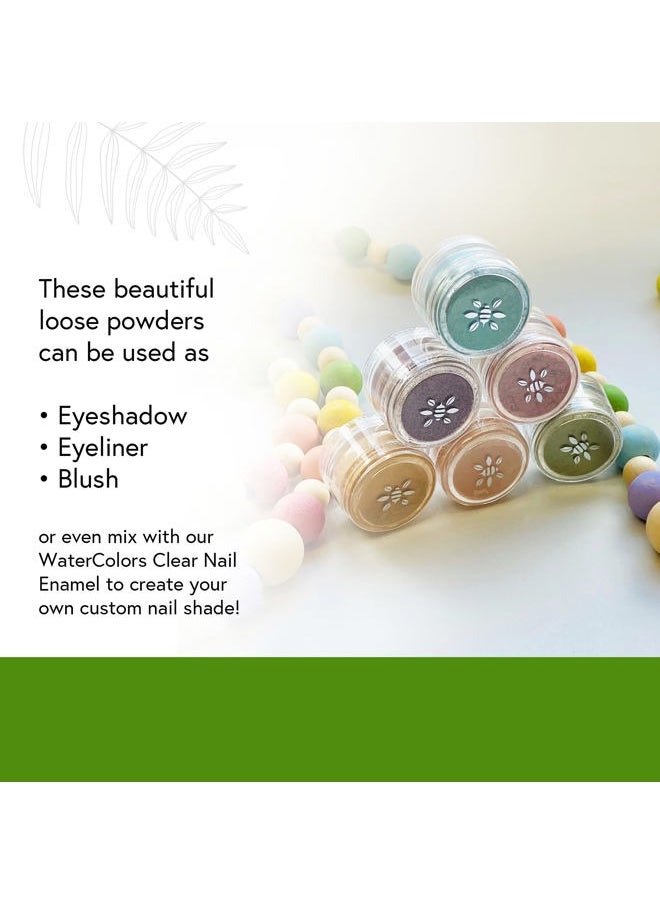 PowderColors, Clean Mineral Eye Shadow in Sedona, Shimmery Bright Copper, Versatile, Portable, & Skin-Friendly, 2g