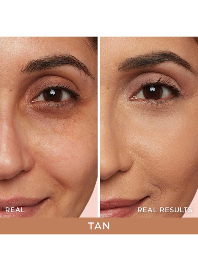 Bye Bye Under Eye Full Coverage Concealer - for Dark Circles, Fine Lines, Redness & Discoloration - Waterproof - Natural Finish – 33.5 Tan Natural (N), 0.4 fl oz