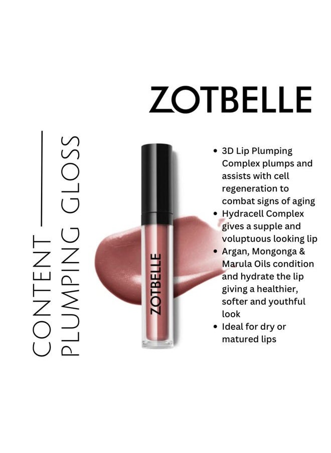 PLUMPING LIP GLOSS (POSH) A Radiant Gloss that Diminishes the Appearance of Fine Lines & Creases, Regenerates & Gives Voluptuous Lips.