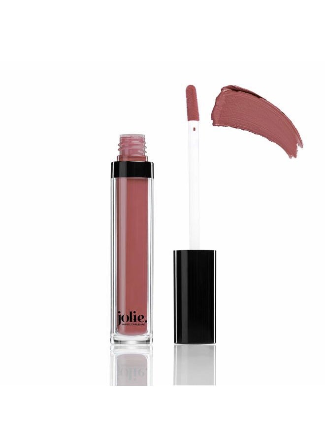 Jolie Longwearing Fluid Liquid Lipstick Matte (Low Key)