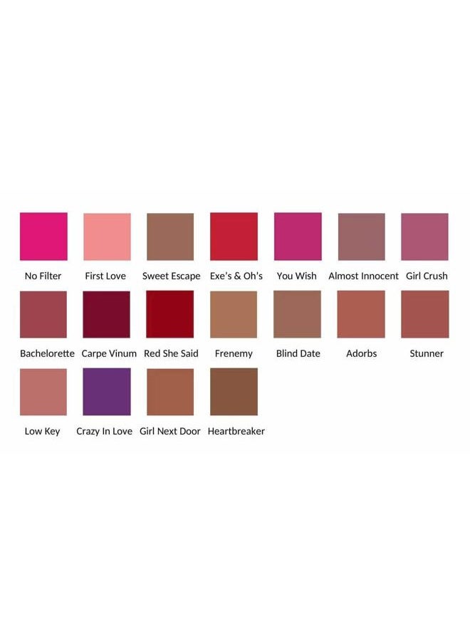 Jolie Longwearing Fluid Liquid Lipstick Matte (Low Key)