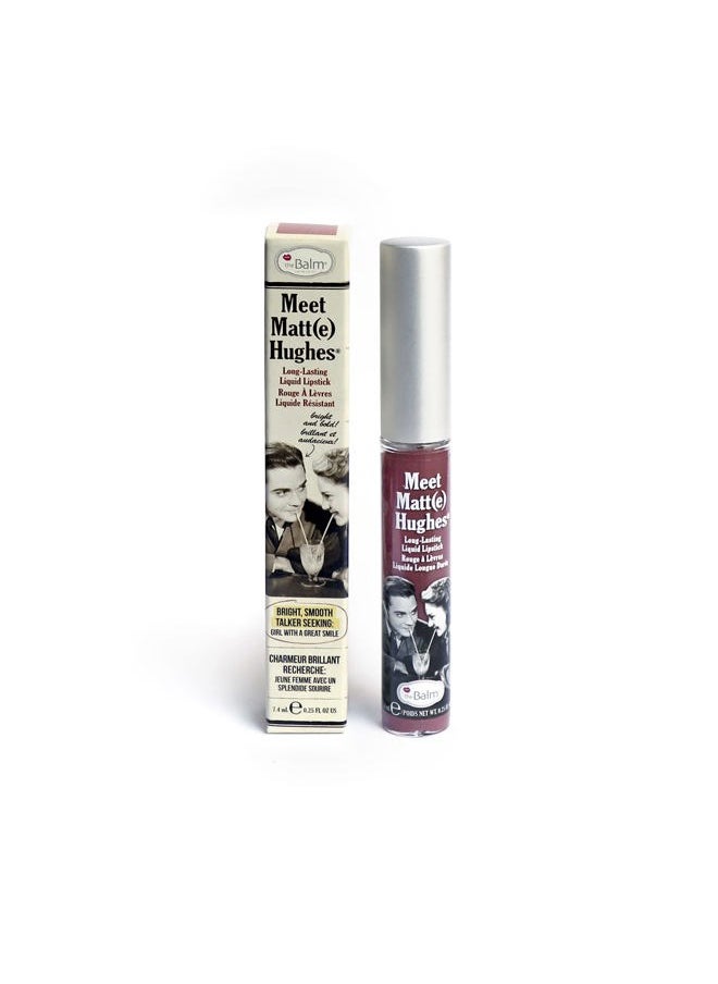 Meet Matte Hughes Long Lasting Liquid Lipstick - Confident for Women - 0.25 oz Lip Gloss