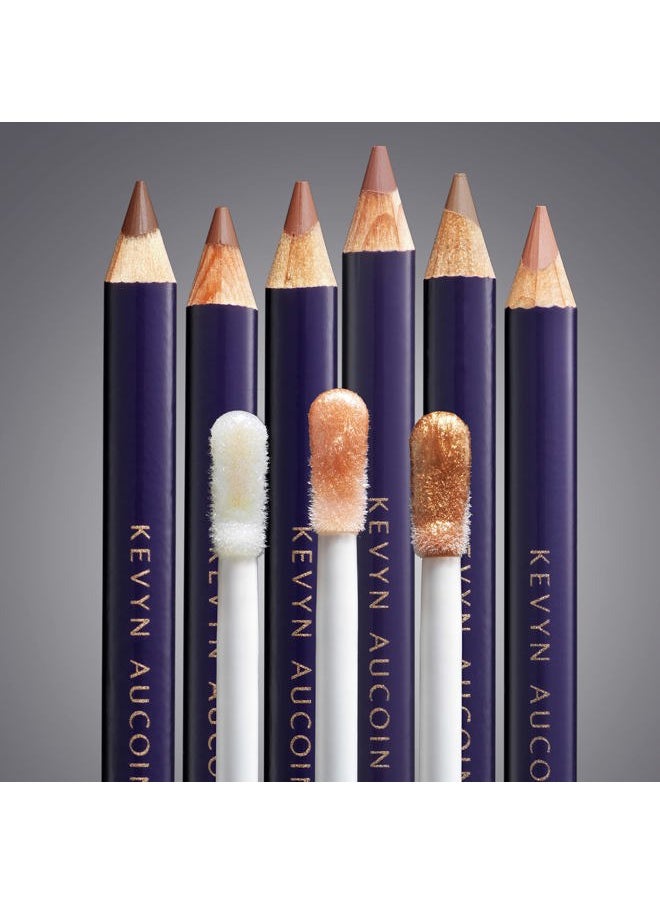 Unforgettable Lip Definer, Pure: Long-wearing makeup lip definer. Water-resistant, defined tip accentuates lips. Blend-able. Dual-ended pencil and brush. All skin tones and types.