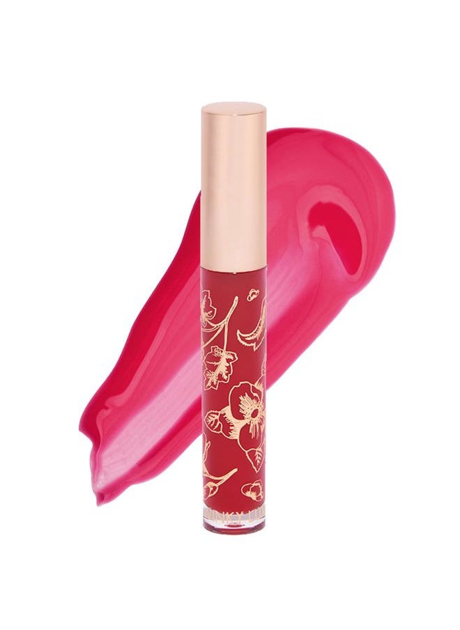 Fruity Gloss pH Lip Stain, Non Sticky Lip Gloss, Tinted Lip Oil, Lip Lacquer, Yummy Fruit Lipgloss, Jojoba Oil for Hydration & Shine, Raspberry