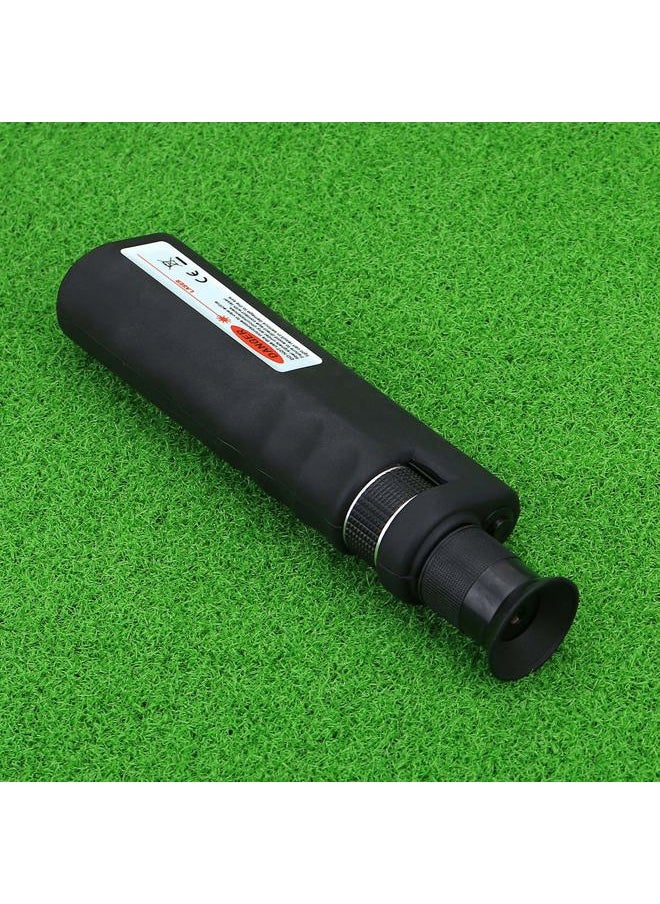 Fiber Optic Inspection Microscope 400x LED Illumination Handheld Anti Slip Rubber SC/LC/FC Connection Fiber Cable Microscope Detector