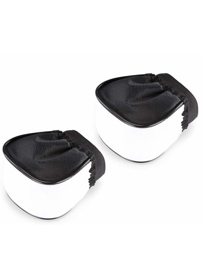 (2 Pcs) Fotasy Soft Universal Cloth Flash Bounce Diffuser Cap for Flashgun Speedlite, Universial Flash Diffuser, Compatible with Canon Nikon Sony Metz Nissin Olympus Pentax Sigma Sunpak Flashes