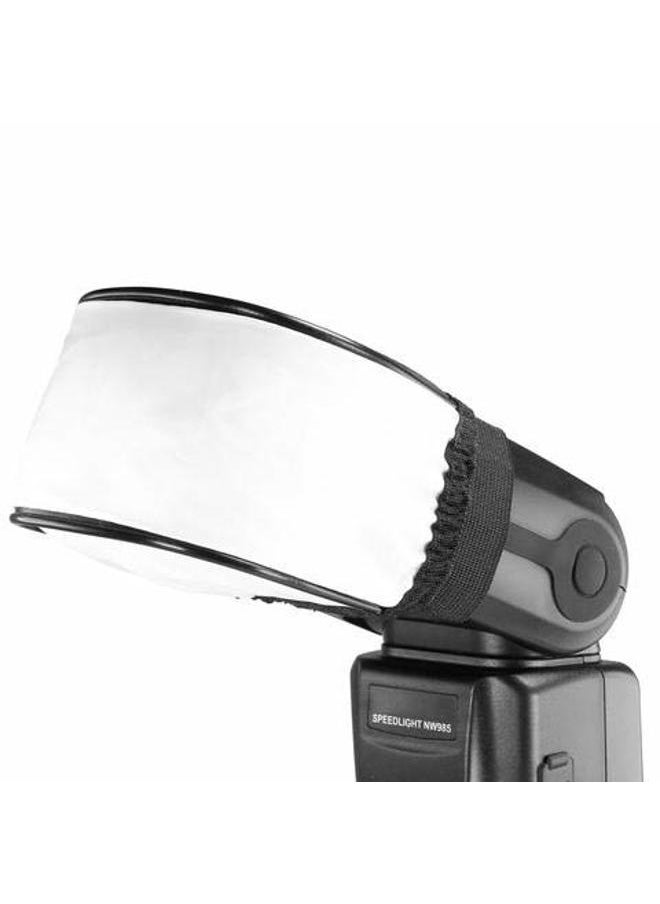 (2 Pcs) Fotasy Soft Universal Cloth Flash Bounce Diffuser Cap for Flashgun Speedlite, Universial Flash Diffuser, Compatible with Canon Nikon Sony Metz Nissin Olympus Pentax Sigma Sunpak Flashes