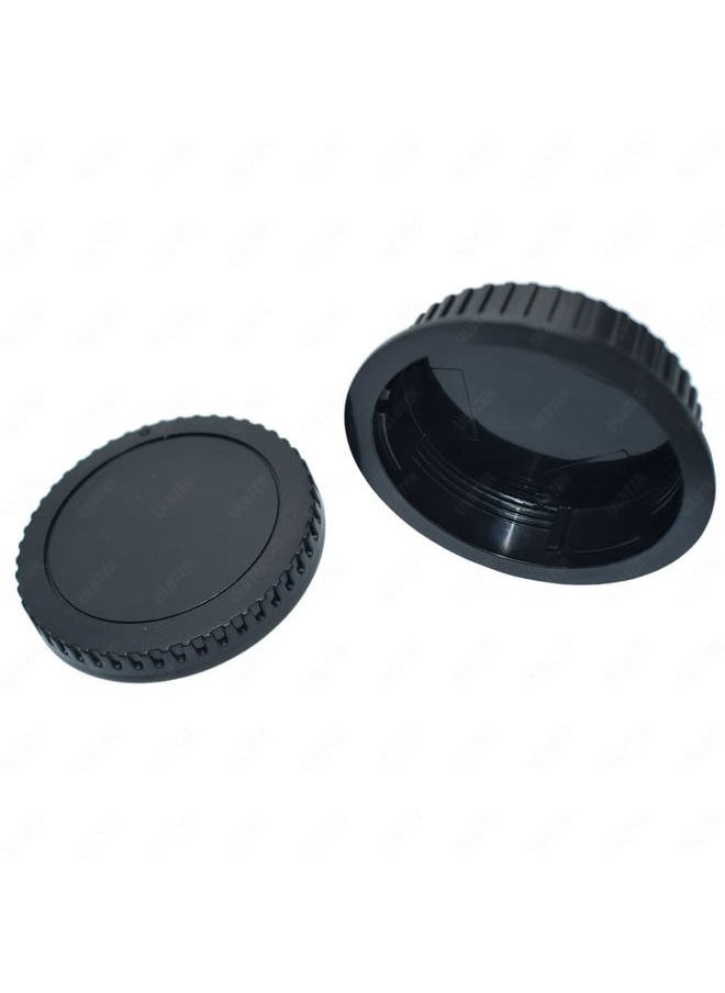 Front Body Cap and Rear Lens Cap Cover for Canon EOS EF/EF-S Lens for Rebel T7 T6 T5 T8i T7i T6i SL3 SL2 T6S,5D Mark IV/III/II, 6D Mark II/I, EOS 90D/80D 77D 70D, 7D Mark II, 1D X Mark II