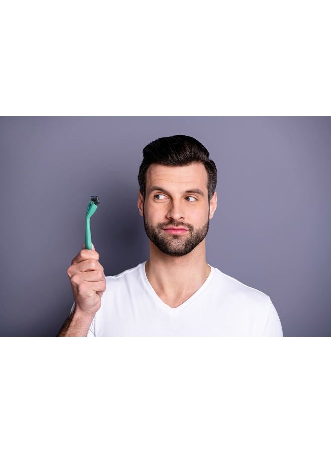 POPi Shave 5 Replacement Cartridges for Preserve POPi Shave 5 Razor (4 Count (Pack of 1))