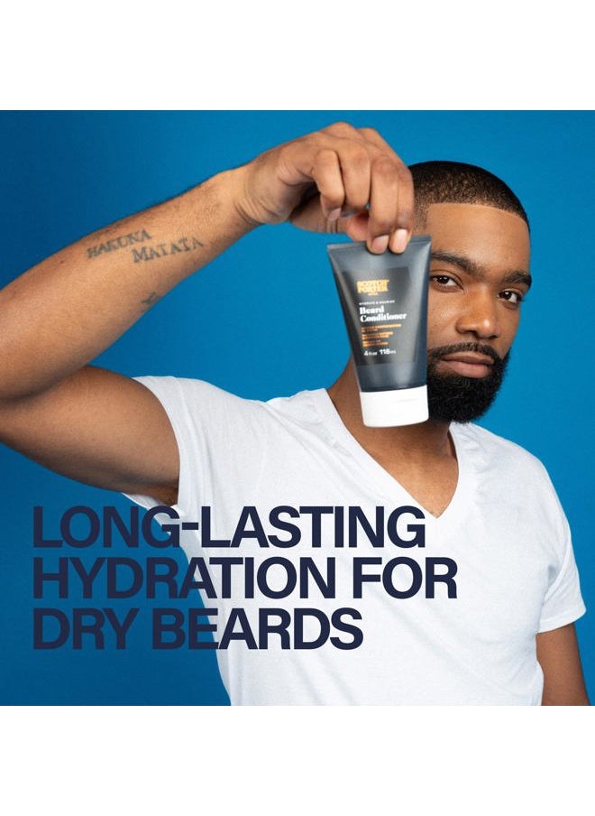 Hydrate & Nourish Beard Conditioner – Long-Lasting Moisture Helps Strengthen, Reduce Frizz & Promote Healthy Hair Growth for Dull, Dry, Coarse Beards – Original Scent, 7.1 oz. Bottle