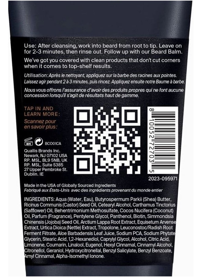 Hydrate & Nourish Beard Conditioner – Long-Lasting Moisture Helps Strengthen, Reduce Frizz & Promote Healthy Hair Growth for Dull, Dry, Coarse Beards – Original Scent, 7.1 oz. Bottle