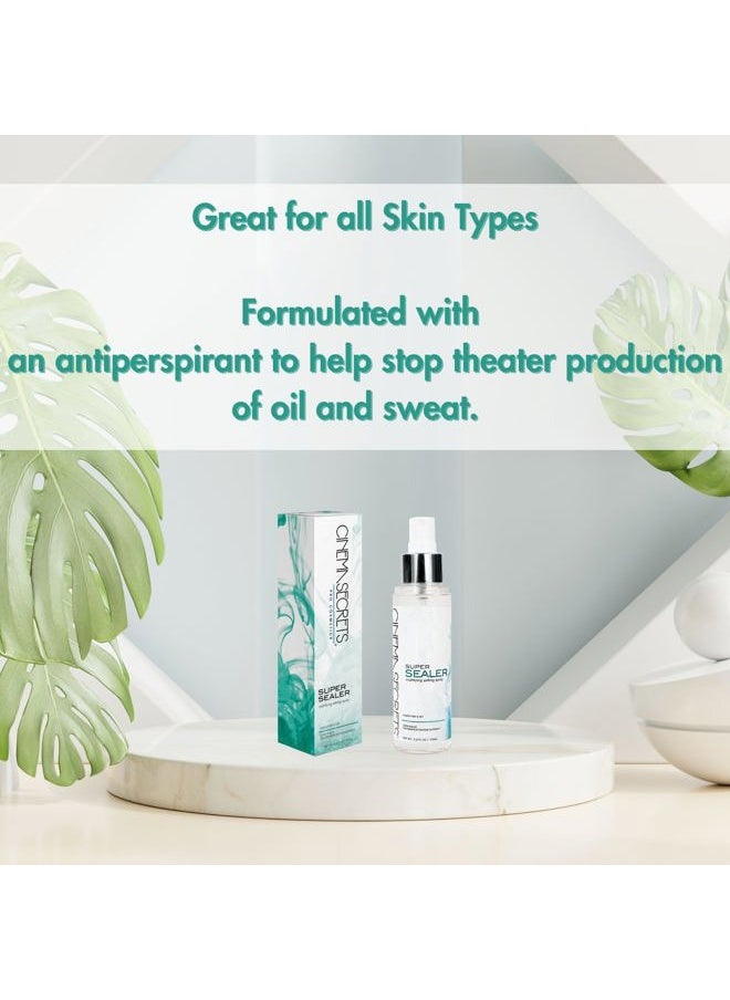 Cinema Secrets Super Sealer Mattifying Setting Spray, 3.4 Fl Oz
