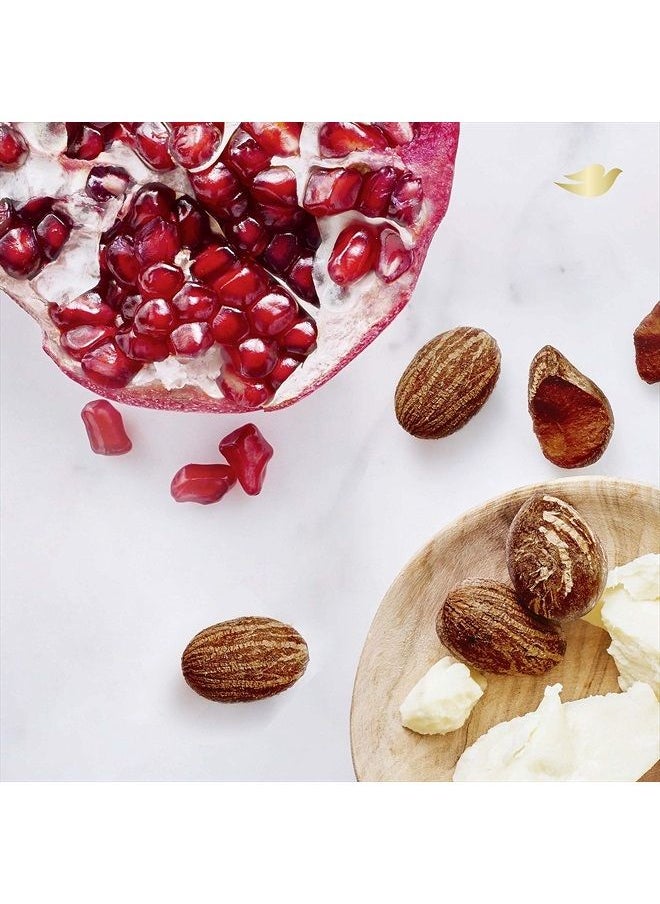 Exfoliating Body Polish Scrub For Silky, Soft Skin Pomegranate & Shea Butter Body Scrub Exfoliates and Provides Lasting Nourishment 10.5 oz