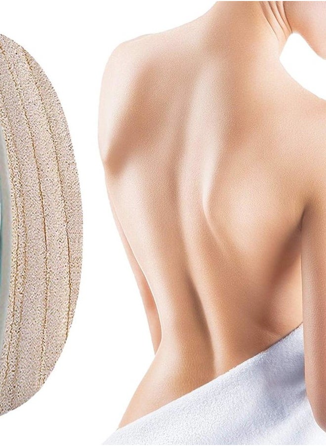 Back Scrubber for Shower, Hands-Free Natural Back Loofah for Shower,Replacement Loofah Shower Brush