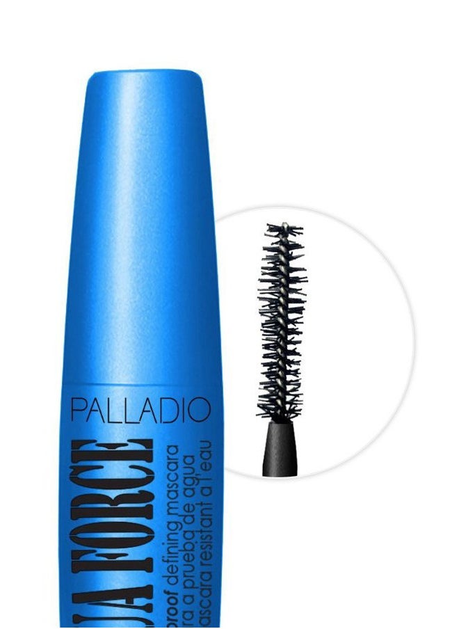 Aqua Force Waterproof Defining Mascara, Black