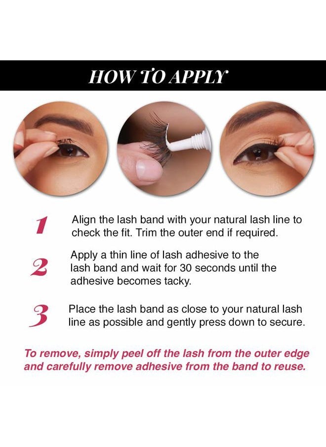 Ardell Accent Lashes, Black [301] 1 Pair