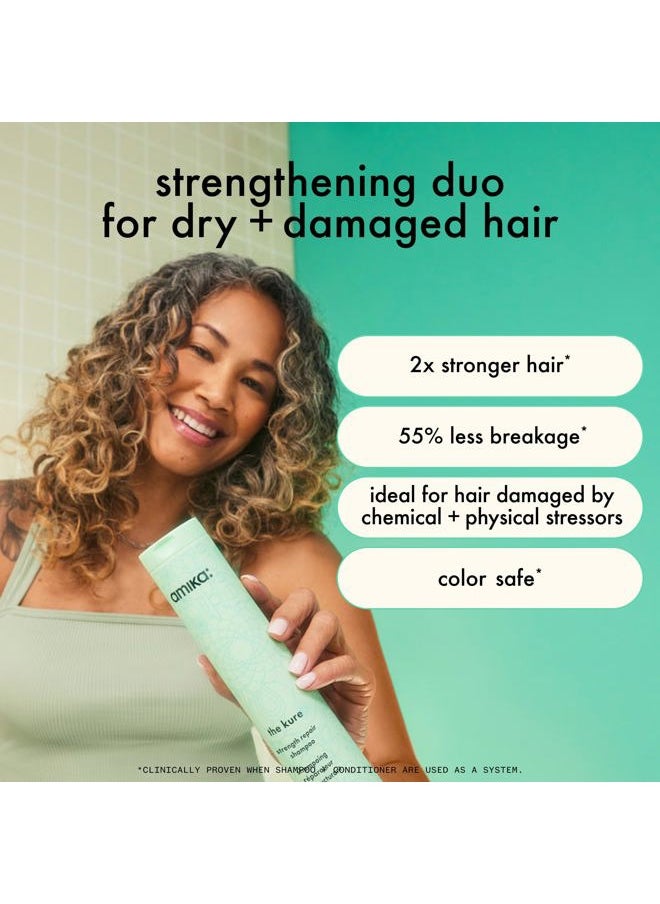 amika the kure strength repair shampoo, 275ml