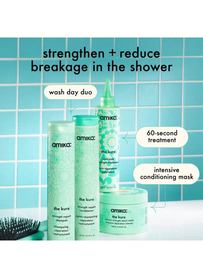 amika the kure strength repair shampoo, 275ml