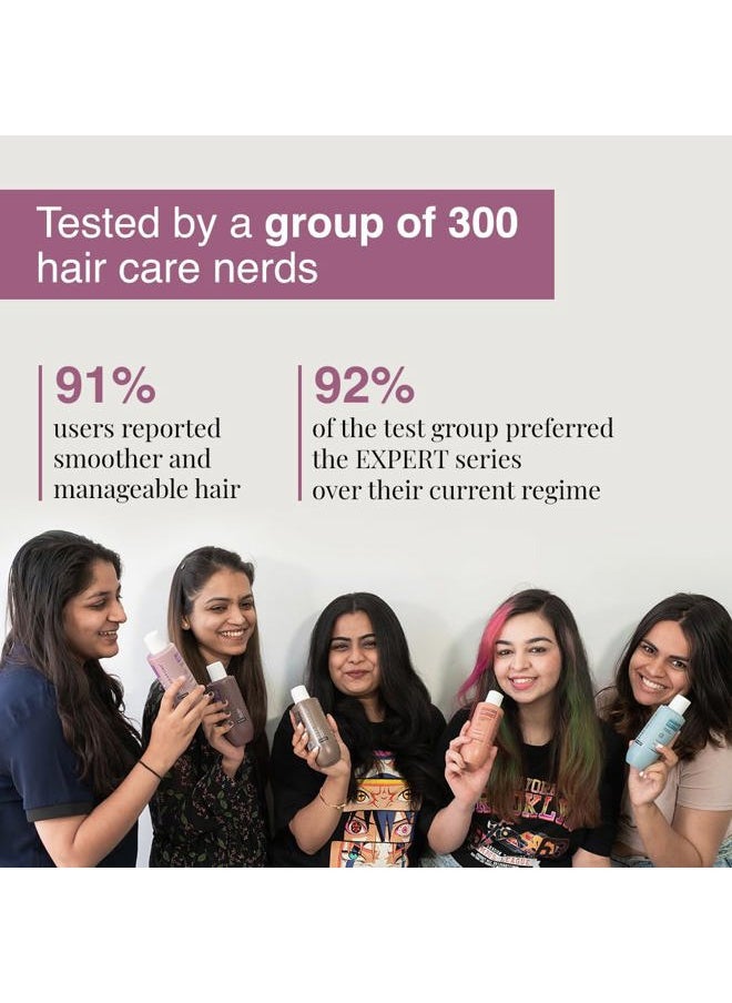 Ultra Smoothing Hair Shampoo | Restores Smoothing & Texture by 27% | Dry & Frizzy Hair | Paraben & Sulfate Free | For Women & Men | 250ml