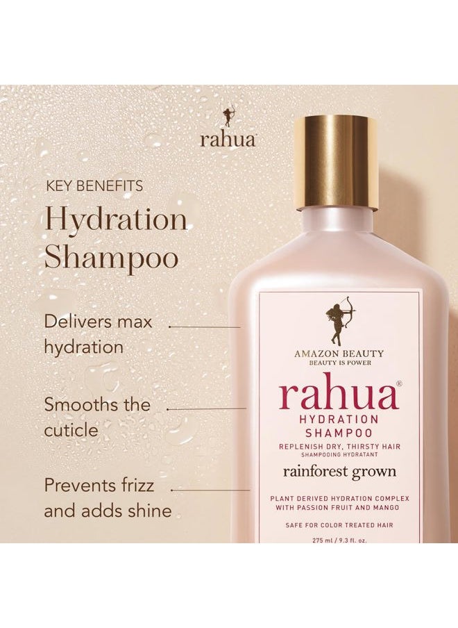 Hydration Shampoo, 9.3 Fl Oz, Organic Hydrating Moisturizing Sulfate Free Shampoo for Dry Hair, Natural, Plant Based Derived Ingredients, Mango & Passion Fruit, Hair Care for Frizz & Scalp Care