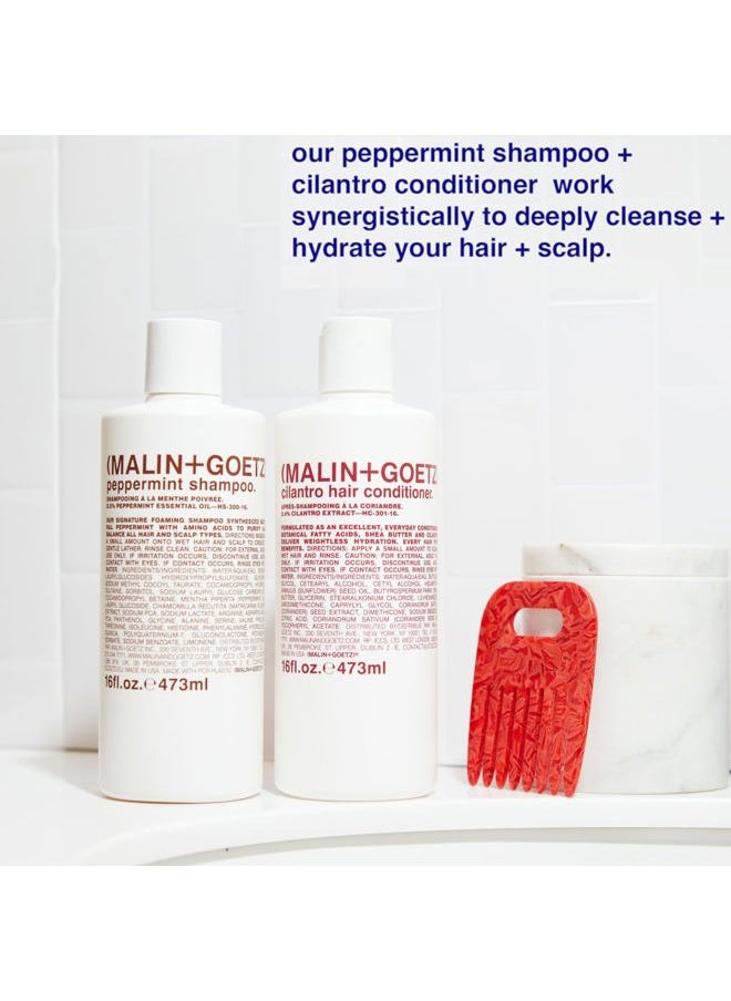 Peppermint Shampoo, 8 Fl. Oz. - Men & Women Clarifying Shampoo, Natural Hair Shampoo to Cleanse & Hydrate, Scalp Shampoo Treatment for All Hair Types, Vegan & Cruelty-Free