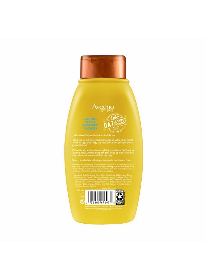 Sunflower Oil Blend Conditioner, for Dry Damaged Hair, Dye, Paraben & Sulfate Surfactants Free, 12oz