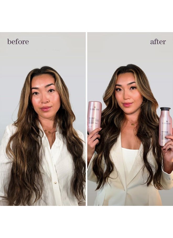 Pure Volume Conditioner | For Flat, Fine, Color Treated or Natural Hair | Adds Volume & Body | Lightweight Conditioner | Sulfate Free Conditioner| Vegan