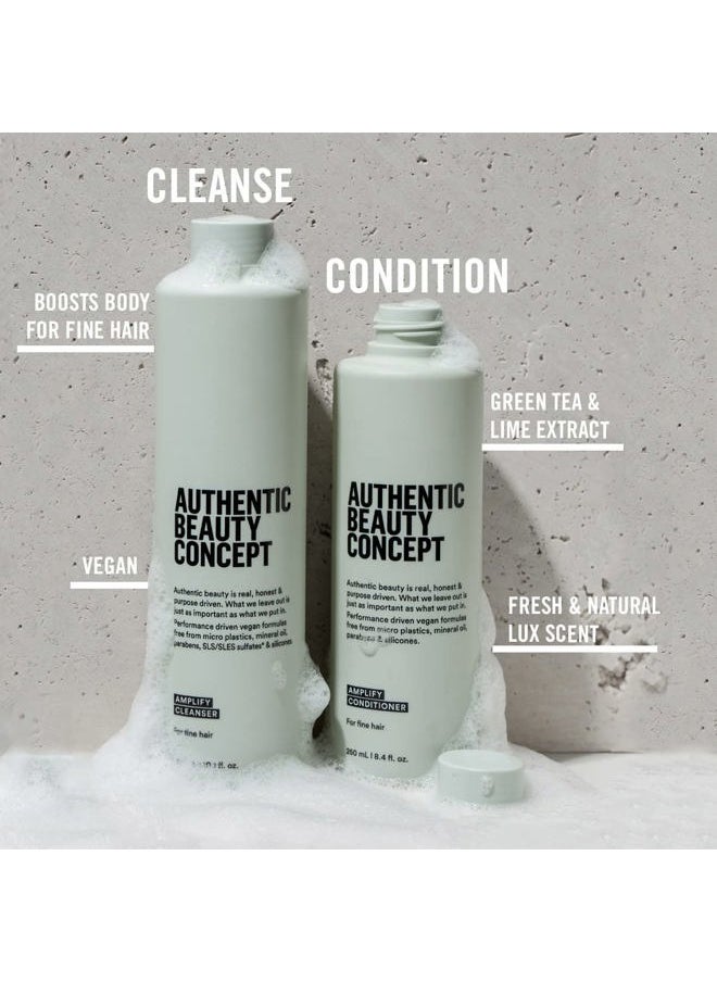 Amplify Conditioner | Volumizing Conditioner for Fine Hair | Increases Body & Volume | Vegan & Cruelty-free | Silicone-free | 33.8 fl. oz.