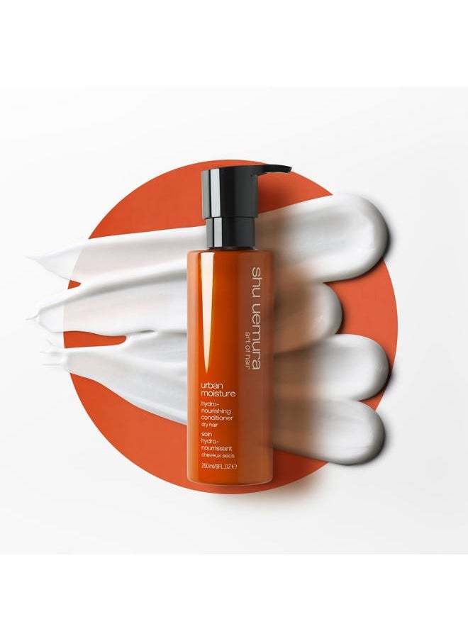 Shu Uemura Urban Moisture Hydro-Nourishing Conditioner | Detangles, Smooths, and Reduces Frizz | Hydrates and Nourishes Dry Hair | Fights Pollution | Travel Size