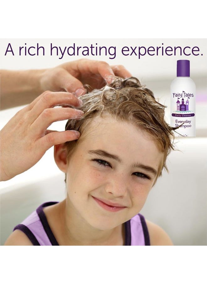 Daily Cleanse Everyday Kids Shampoo - Gentle Natural Defining Shampoo, Tangle Free, Moisturizing and Hydrating Formula, Clean and Natural Ingredients -Paraben Free - 32 oz.