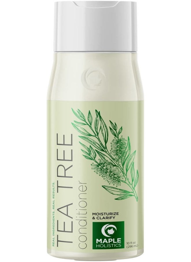 Tea Tree Conditioner for Dry Hair - Tea Tree Oil Conditioner for Damaged Dry Hair and Cleansing Conditioner for Dry Scalp Care - Sulfate Free Conditioner with Nourishing Tea Tree Oil for Hair Care