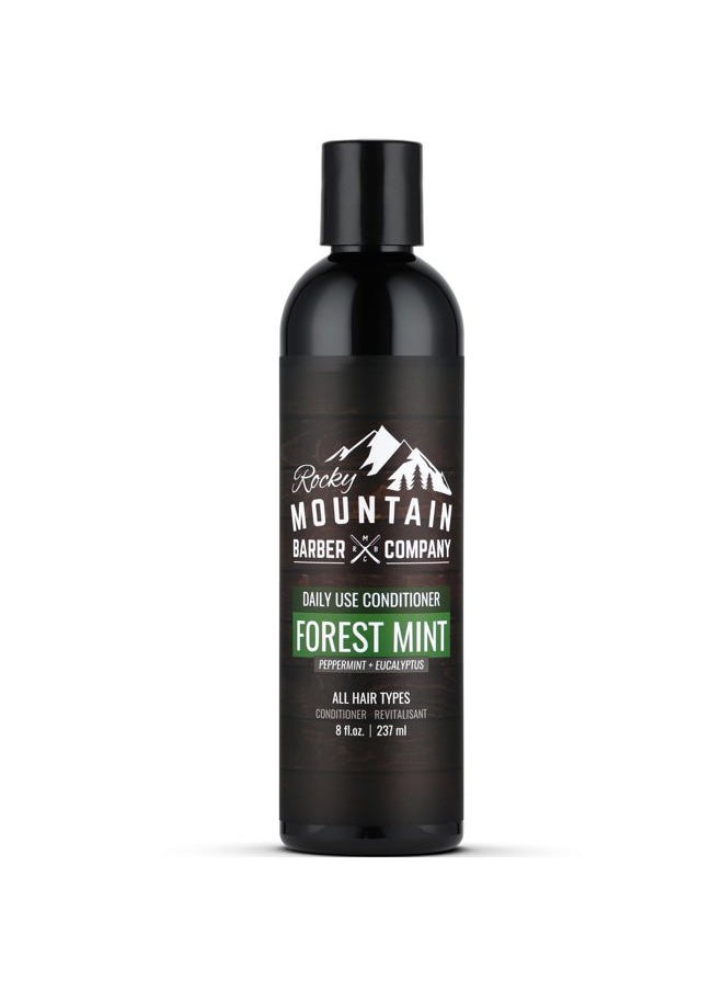Men's Conditioner - Tea Tree Oil, Peppermint & Eucalyptus for All Hair Types - 8oz