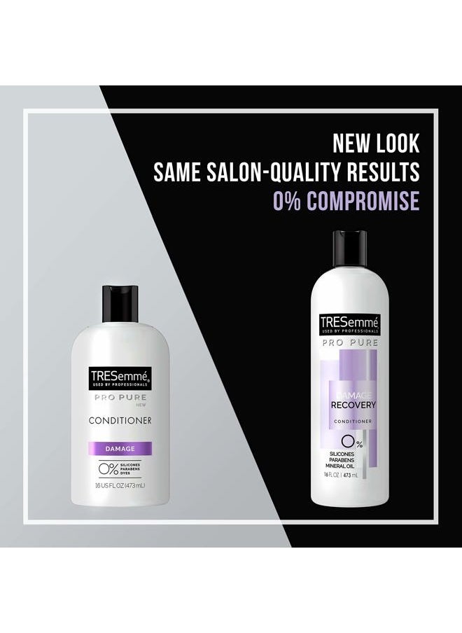 Conditioner Conditioner for Damaged Hair Damage Recovery Silicone Free Conditioner 16 oz 4 Count