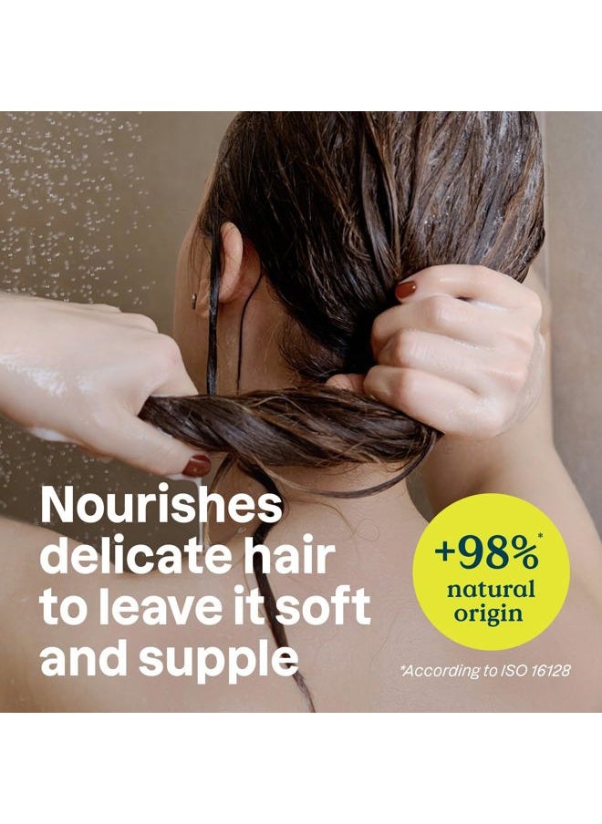 Hair Conditioner for Sensitive Dry Scalp, Dry and Damaged Hair, Soothing Oat, Naturally Derived Ingredients, Dermatologically Tested, Vegan Detangler, Nourishing, 8 Fl Oz